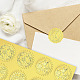 6 шаблон тисненых наклеек из алюминиевой фольги и бумаги DIY-WH0451-004-6