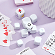 3 стиль акриловых пустых игральных костей SACR-CA0001-14-4