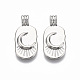 Латунные подвески KK-R133-006-04P-NF-1