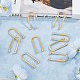 Зажимы для бикини из сплава 10 шт. FIND-FH0009-23LG-5
