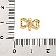 Подвески/звенья из латуни с прозрачным кубическим цирконием FIND-L019-07G-01-3
