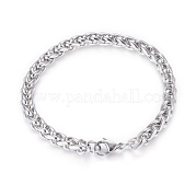 Браслеты из нержавеющей стали 304 BJEW-G622-01P