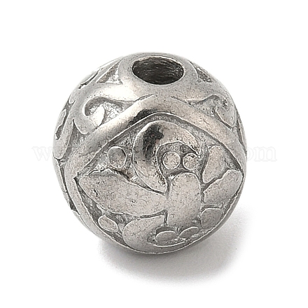 Бусины из нержавеющей стали 304 STAS-S183-12P-1