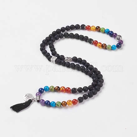 Чакра ювелирные изделия NJEW-JN02169-1