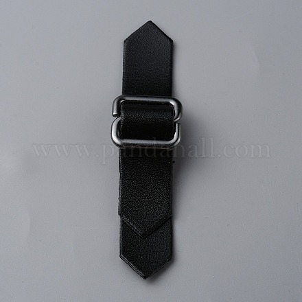 Пряжки из искусственной кожи FIND-WH0129-60C-1