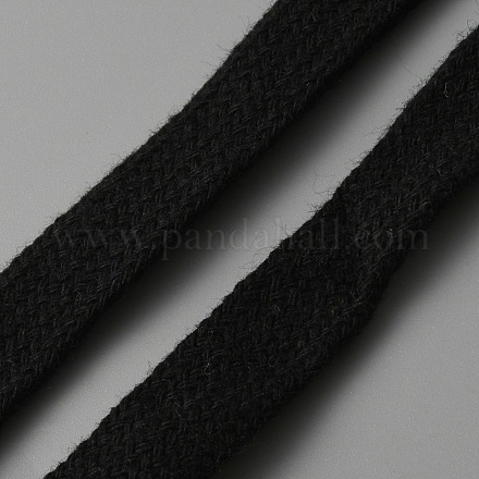 Плоский полый шнур из поликоттона OCOR-WH0078-81D-07-1