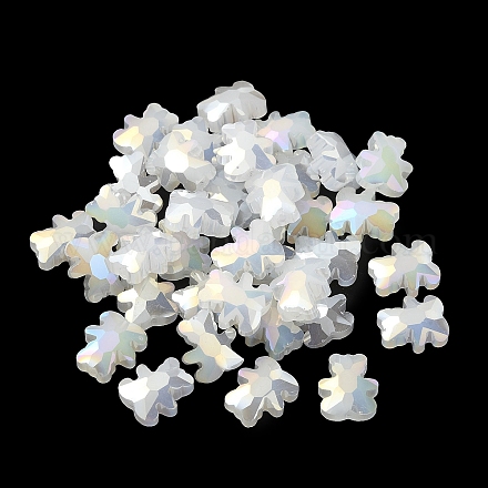 Гальванические стеклянные бусины EGLA-P059-01B-AB09-1