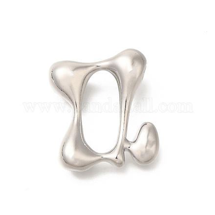 Стойки обшивки латунные бусины KK-S051-01P-Q-1
