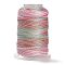 6-Ply Polyester Cord, for Jewelry Making, Colorful, 0.5mm, about 251.53 Yards(230m)/Roll