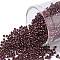 TOHO Round Seed Beads, Japanese Seed Beads, (502) High Metallic Amethyst, 11/0, 2.2mm, Hole: 0.8mm, about 1103pcs/10g