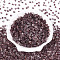 Transparent Inside Colours Glass Seed Beads, Triangle, Saddle Brown, 3.4x3.4~3.8x3.4~3.8mm, Hole: 1mm, about 7500pcs/pound