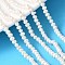 Natural Cultured Freshwater Pearl Beads Strands, Potato, Floral White, 3.8~4.2mm, Hole: 0.6mm, about 85~86pcs/strand, 13.31~13.5''(33.8~34.3cm)