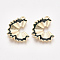 Alloy Pendants for Teachers' Day, Cadmium Free & Lead Free, with Enamel, Pencil Shavings, Light Gold, Dark Slate Gray, Light Gold, 25.5x19.5x3mm, Hole: 1.8mm