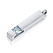 Openable Stainless Steel Memorial Urn Ashes Pendants, with Cubic Zirconia, Cuboid, Stainless Steel Color, 38x6mm