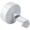 4.6~5M Laser Flat Imitation Leather Cord, Rainbow Color Cord for Clothes Decor, Silver, 25x0.8mm, about 4.6~5m/Roll