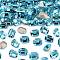 Preciosa® MAXIMA Crystal Fancy Stones, Czech Crystal, 435 34 222 Octagon, Dura Foiling, 60010 Aqua Bohemica, 10x8mm