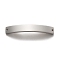 Non-Tarnish 304 Stainless Steel Connector Charms, Curved Rectangle Links, Stainless Steel Color, 38.5x6x1.5mm, Hole: 1.4mm