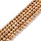 Natural Silver Line Jasper Beads Strands, Dyed & Heated, Round, Peru, 4~4.5mm, Hole: 1mm, about 91~98pcs/strand, 14.96~15.35(38~39cm)