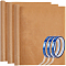 3 Roll PET Adhesive Tape, Heat Resistant, Flat with 3Pcs Plastic Protective Thickened Baking Linoleum with High Temperature Resistance, Royal Blue, 1~30.1x1~40.4x0.02cm