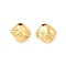 Brass Figaro Chains, Column, Soldered, with Spool, Real 18K Gold Plated, 5.5x5mm, Hole: 1mm