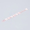 Embroidery Bracelets for Girls, Rabbit, Pink, 7-7/8 inch(20cm)