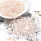 Imitation Jade & Luster Glass Seed Beads, Column, Seashell Color, 6x3mm, Hole: 1.4mm, about 2027pcs/pound