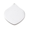 Tarnish Resistant 304 Stainless Steel Pendants, Manual Polishing, Stamping Blank Tag, Laser Cut, Petal, Stainless Steel Color, 30x28x0.8mm, Hole: 1.2mm