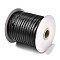 Korean Waxed Polyester Cord, Black, 4mm, about 93yards/roll