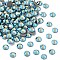 Preciosa® Crystal Hotfix Flatback Stones, Czech Crystal, Round(438 11 612 Chaton Rose VIVA 12 ®), 50010 200 Erinite AB, SS6(1.9~2.1mm)