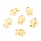 Halloween 304 Stainless Steel Charms, Laser Cut, Spider, Golden, 13x9.5x1mm, Hole: 1.4mm