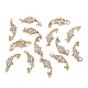 Кулоны из латуни с прозрачным фианитом ZIRC-F120-044G-4