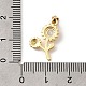 Латунные микро проложить кубического циркония подвески KK-D408-09KCG-3