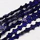 Синтетических нитей бирюзовые бусы TURQ-G112-8x10mm-12-2