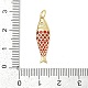 Латунь с подвесками из фианита KK-G522-43G-03-3