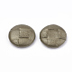Кабошоны с покрытием из искусственной кожи WOVE-N006-02C-1