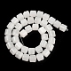 Бусины из натурального белого нефрита G-G275-D17-10x10mm-3