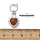 Латуни Переключить застежками KK-K388-08P-4