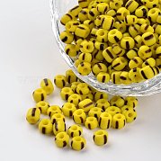 6/0 непрозрачные цвета просачиваться стеклянные бусины SEED-M006-A03