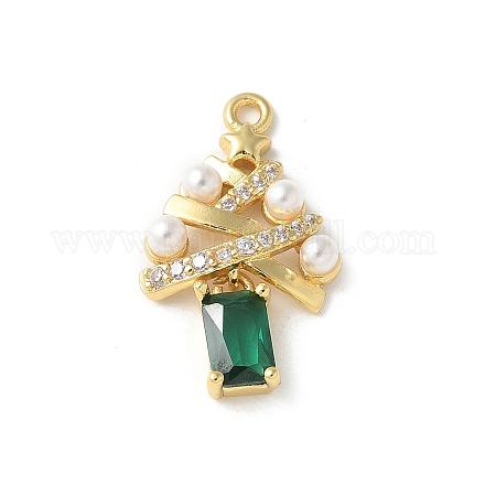 Латунные микро проложить кубического циркония подвески KK-P290-49G-1