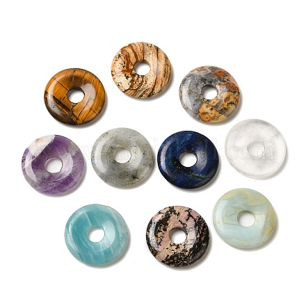 Природные и синтетические Gemstone подвески G-I331-01-1