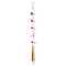 Clear AB Glass Pendant Decorations, with Glass Octagon Link, Hanging Suncatchers Garden Decorations, Cone, pendant: 50mm