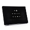 Velvet Ring Displays, with Wood, Black, 35x24x4cm