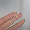 Alloy Earrings for Women, with 925 Sterling Silver Pin, Cherry, 14.5mm