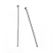Non-Tarnish 304 Stainless Steel Flat Head Pins, Stainless Steel Color, 15.3x0.6mm, 22 Gauge, Head: 1.4mm