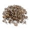 Transparent Acrylic Beads, Metal Enlaced, Mixed Shapes, Gray, 7.5~22.5x7.5~21x5.5~13mm, Hole: 1.2~5.5mm