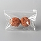 PVC Anti Oxidation Zip Lock Bags, Transparent Antitarnish Jewelry Packing Storage Pouch, Rectangle, Clear, 9x13x0.03cm