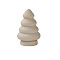 Unfinished Blank Wooden Christmas Tree, for DIY Hand Painting Crafts, BurlyWood, 5.7x3.4cm
