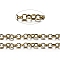Brass Rolo Chains, Belcher Chains, Soldered, with Spool, Cadmium Free & Nickel Free & Lead Free, Antique Bronze, 4x1.2mm, about 16.4 Feet(5m)/roll