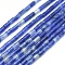 Natural Sodalite Beads Strands, Column, 4~5x2~2.5mm, Hole: 0.6~0.8mm, about 90~102pcs/strand, 15.3~15.7 inch(39~40cm)