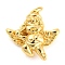 Brass Pendants, with Jump Ring, Cupid Charm, Golden, 20x20x6.5mm, Hole: 3mm